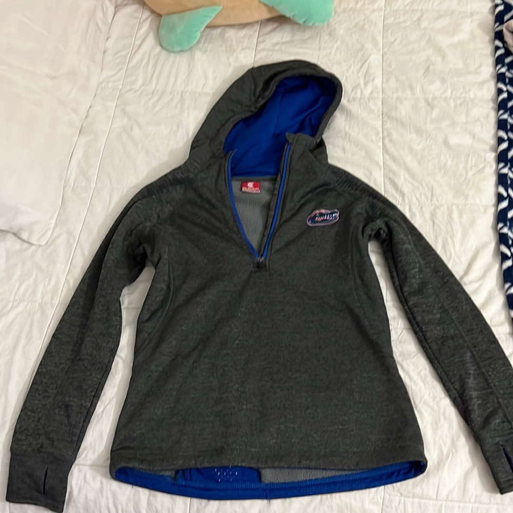 University of Florida quarter zip hoodie